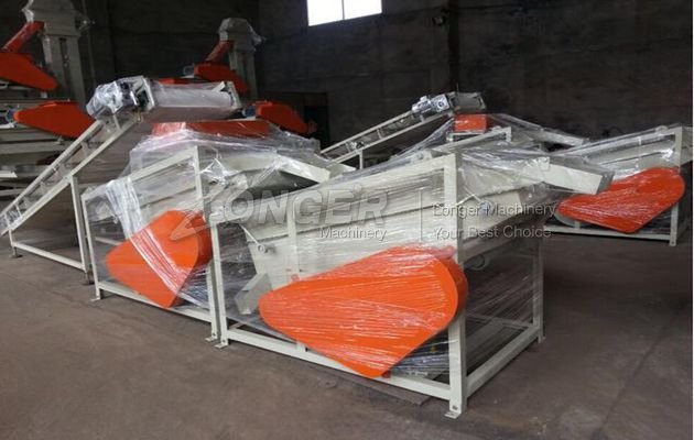 three stage almond shelling machine