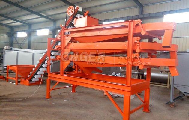 three stage almond shelling machine