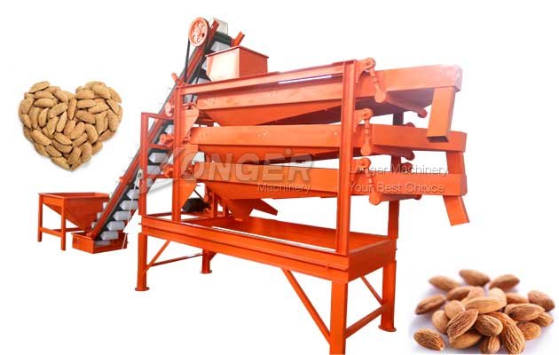 almond shelling machine