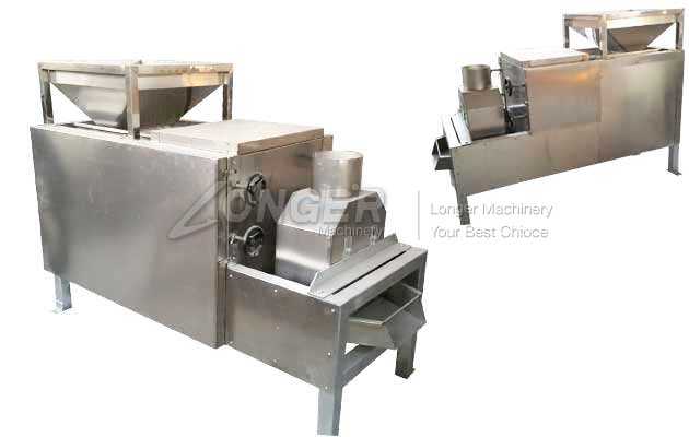 Peanut peeling machine