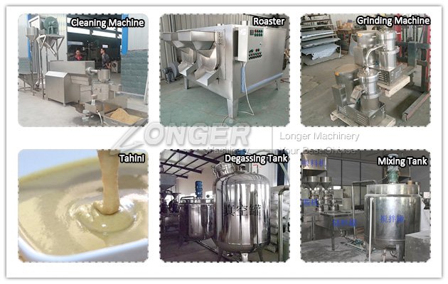 Tahini Production Machinery